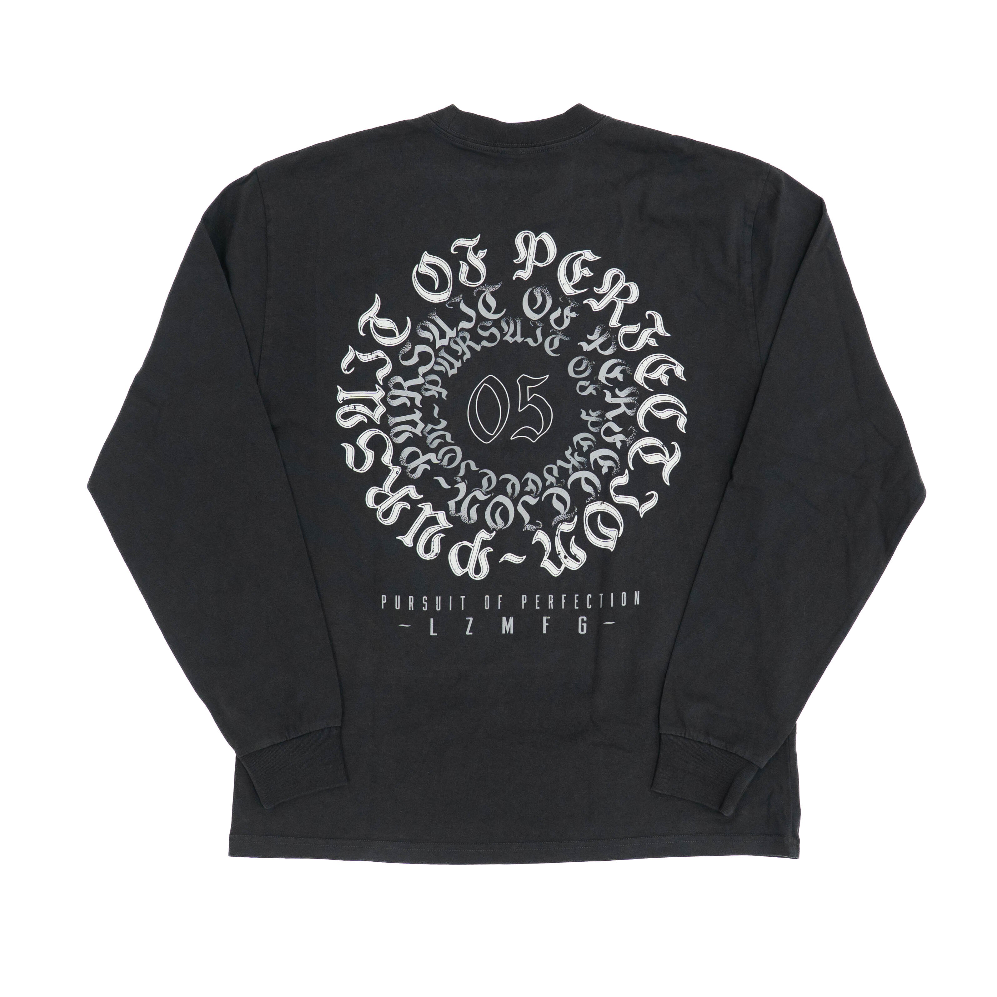 plllllleeeasse long sleeve BLACK Lサイズ Blackletter Crest Long Sleeve – LZMFG