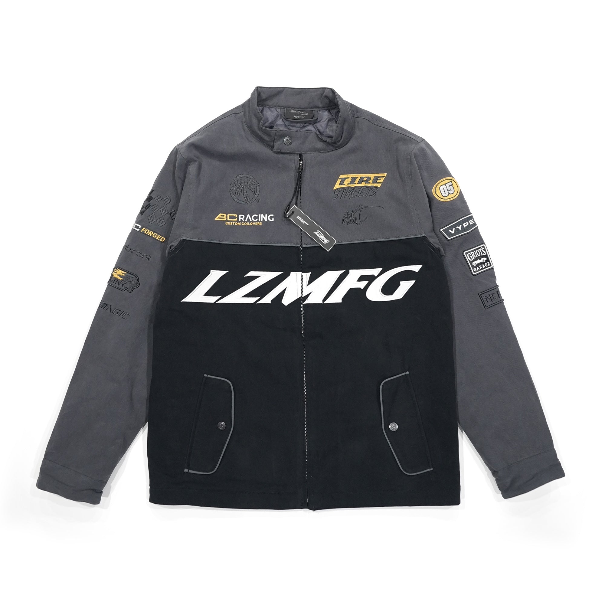Heritage Race Jacket: Asphalt – LZMFG