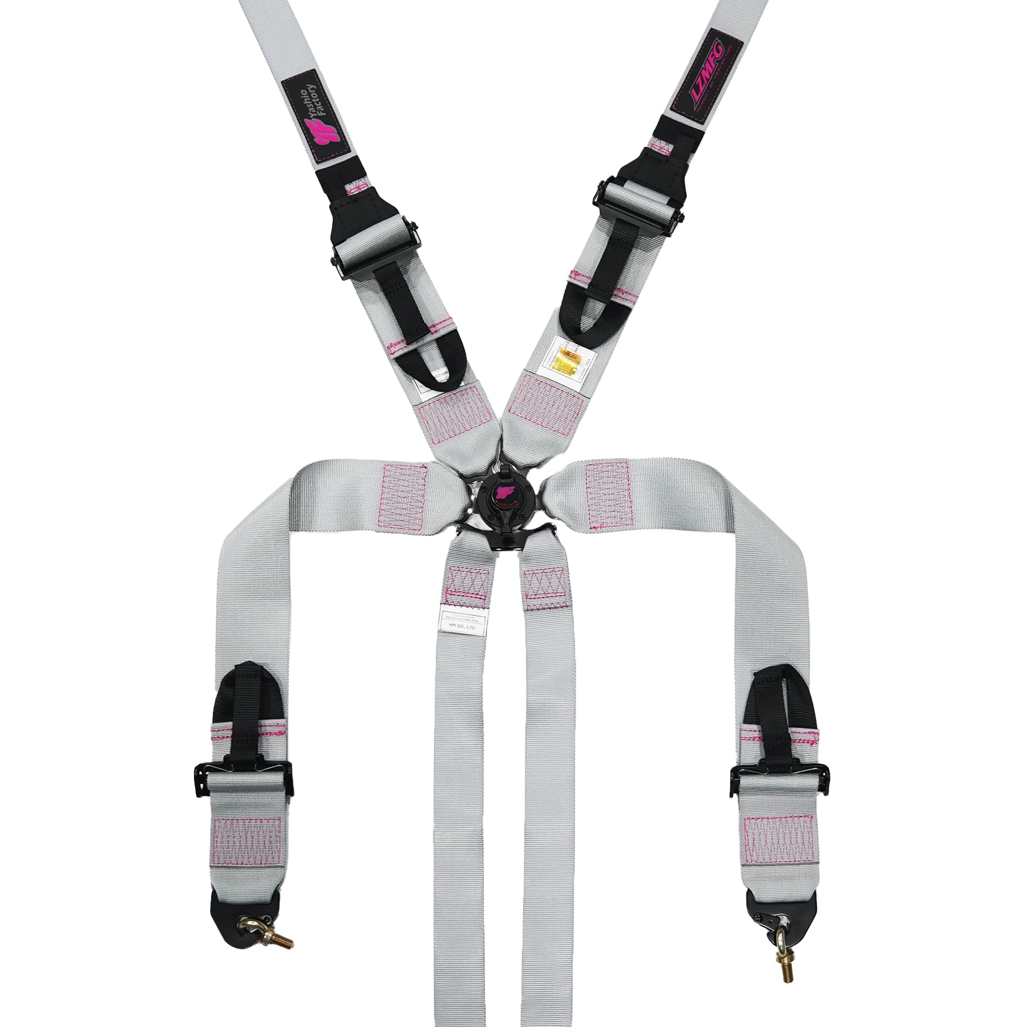 アクセサリー h.s LZ-2024-6-POINT-HARNESS-GREY-