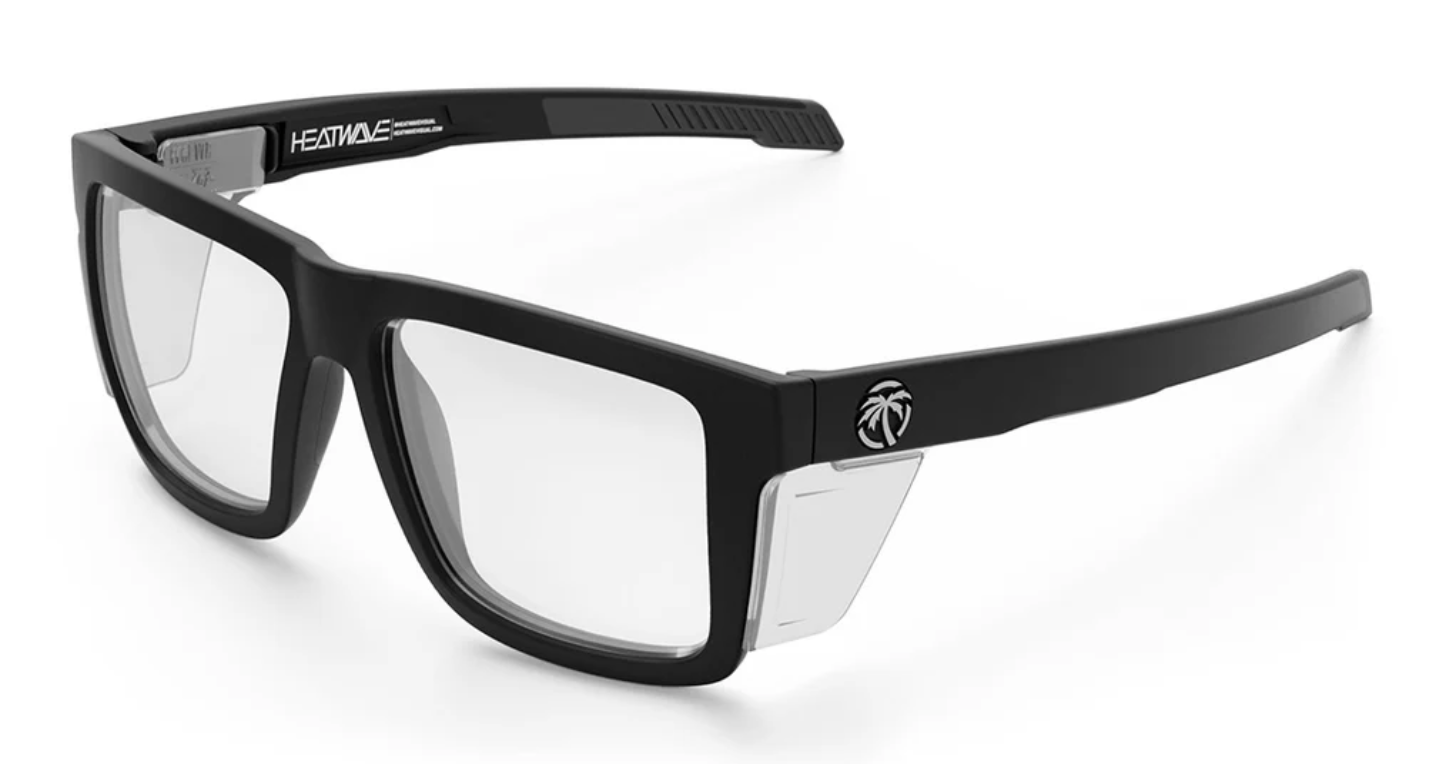 Heatwave Performance XL Vise Sunglasses Frame: Anti- Fog Clear