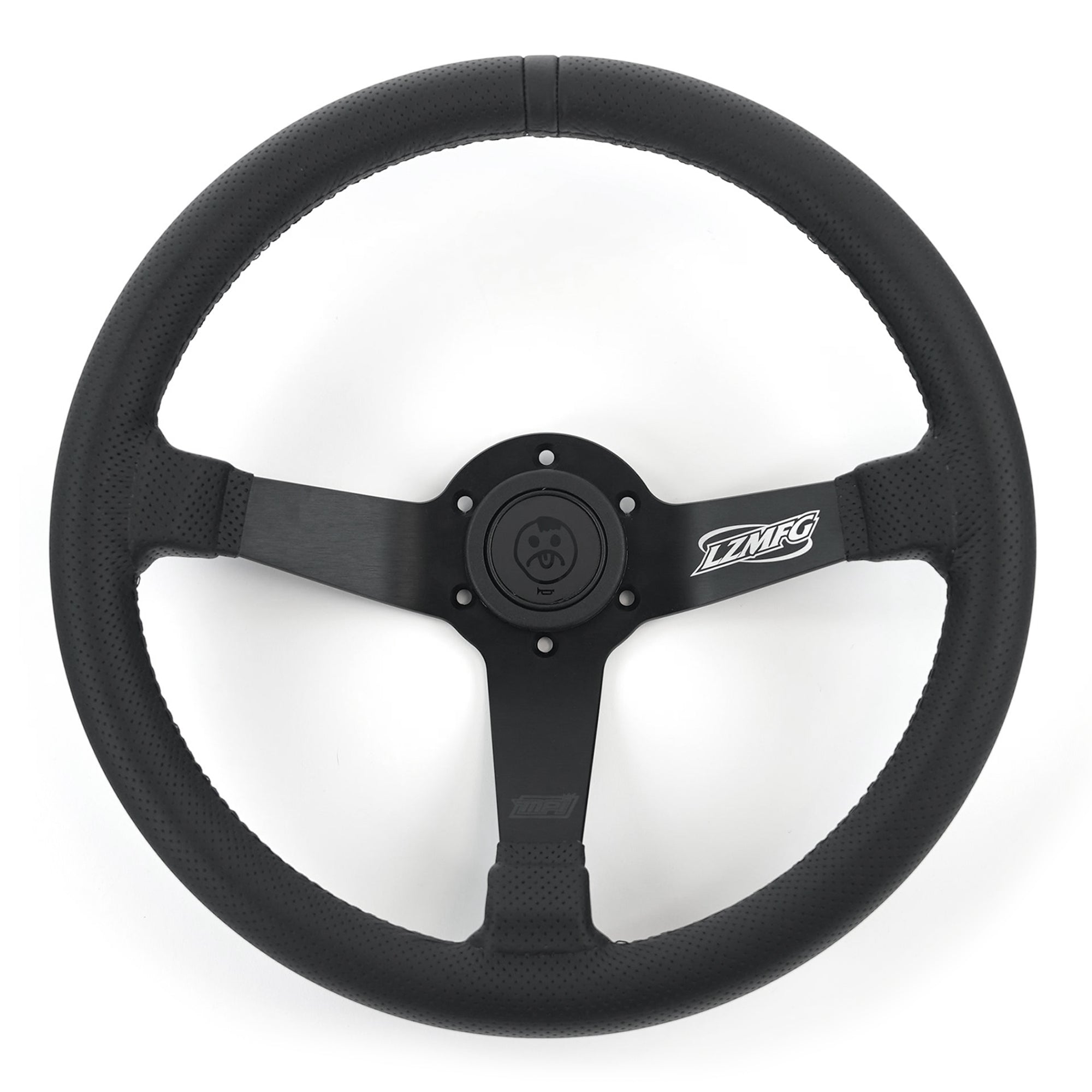 Perforated Leather LZ Steering Wheel - V3 – LZMFG
