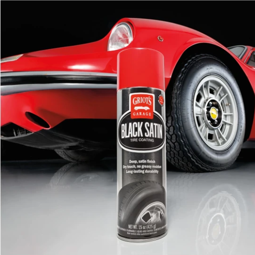 Black Satin Tire Coating - 15oz – LZMFG