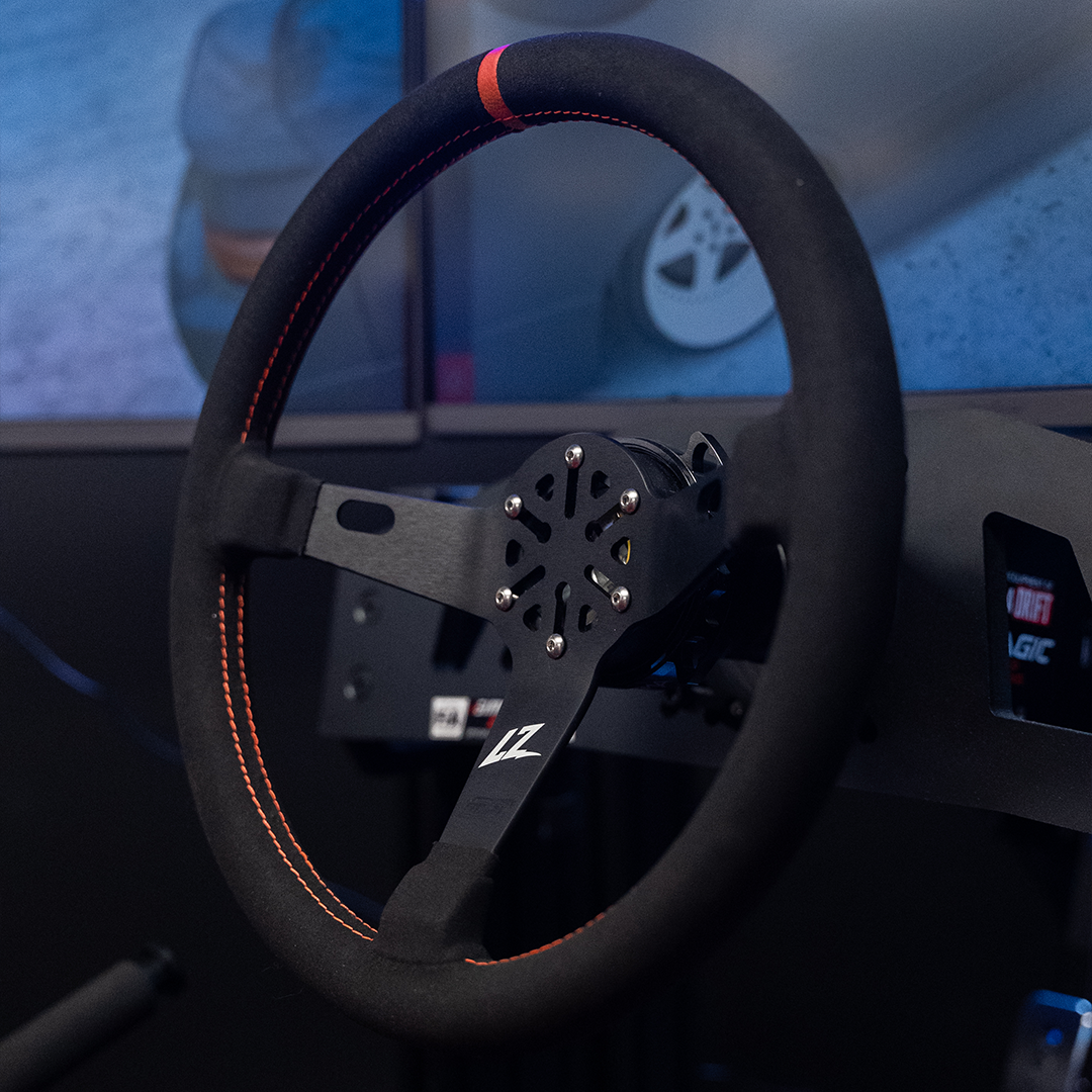 Sim Racing Drift Steering Wheel - Alcantara