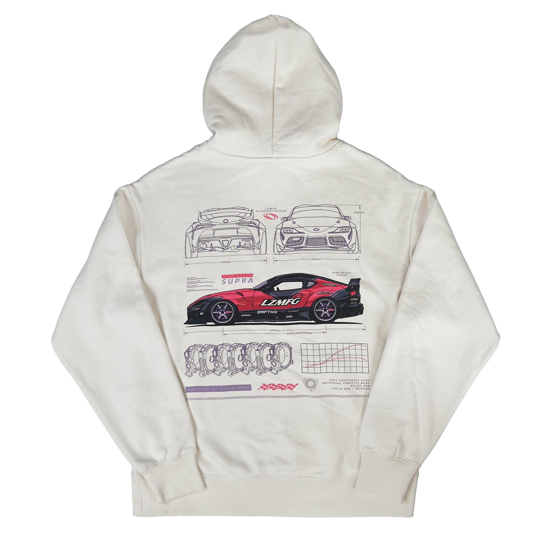A90 Supra Heavy Hoodie – LZMFG