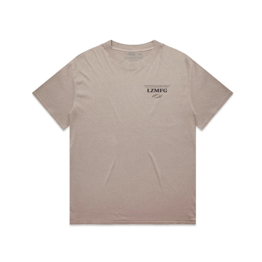 Big Block Heavyweight Tee: Mushroom