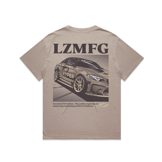 Big Block Heavyweight Tee: Mushroom