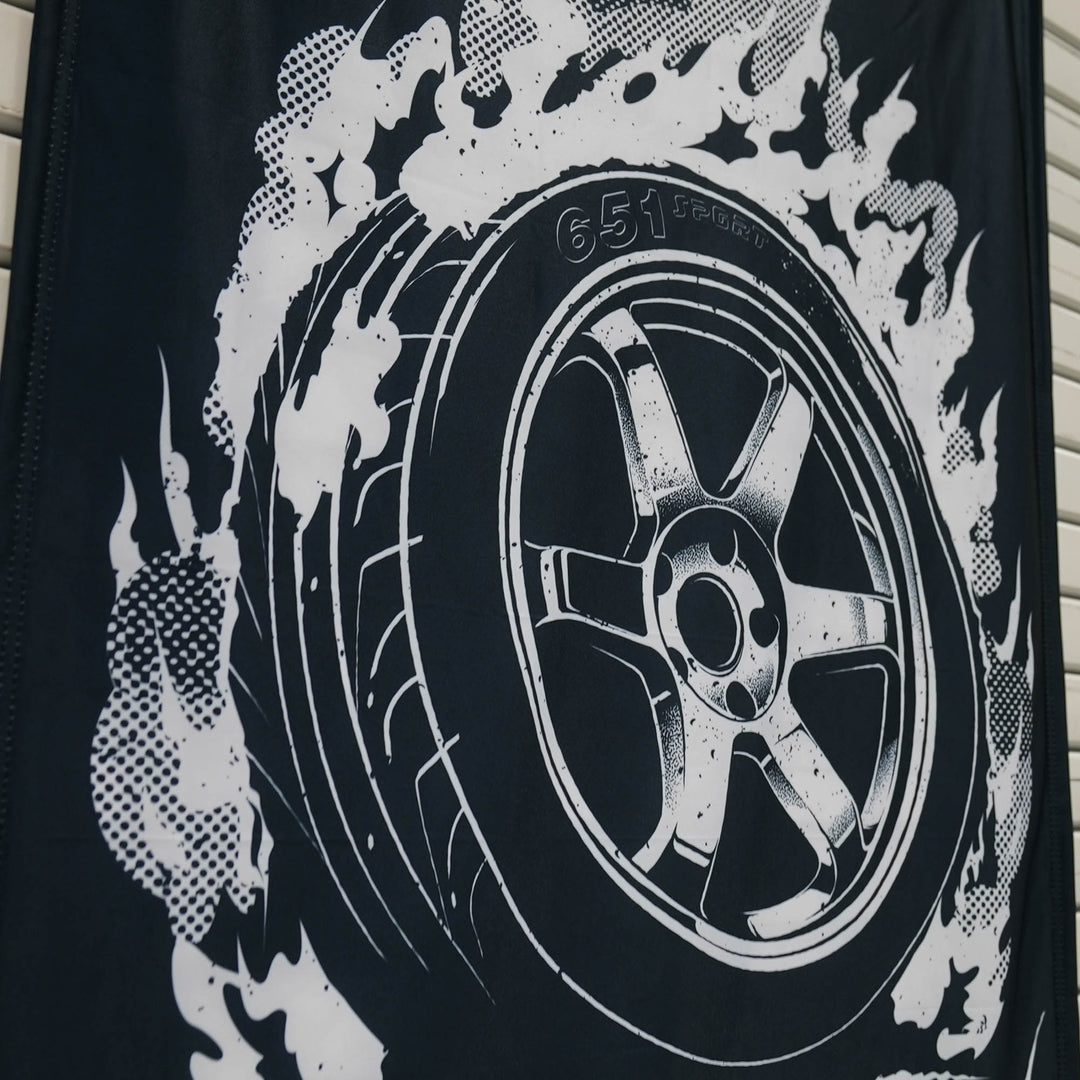Tire Fire Banner