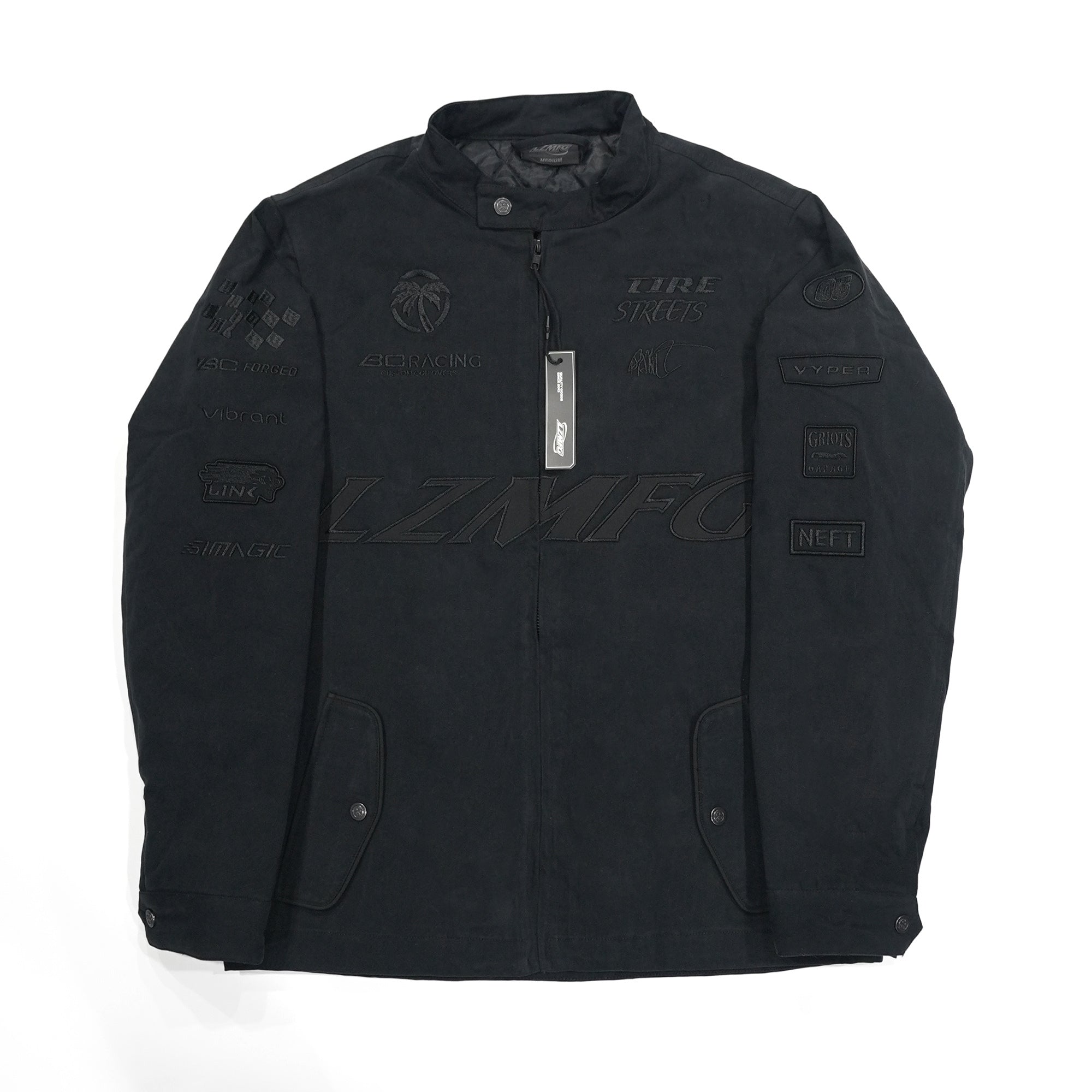 Heritage Race Jacket: Jet Black Edition – LZMFG