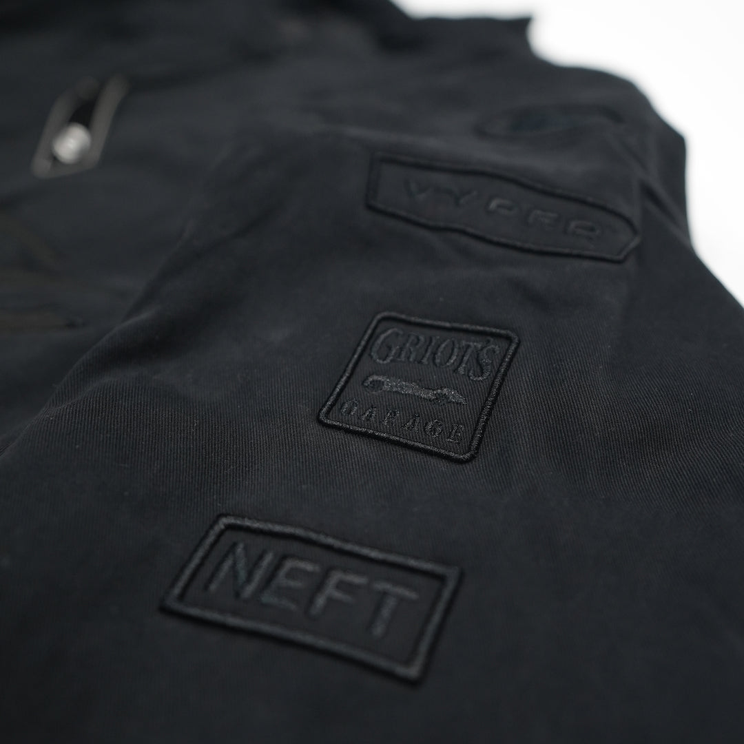 Heritage Race Jacket: Jet Black Edition