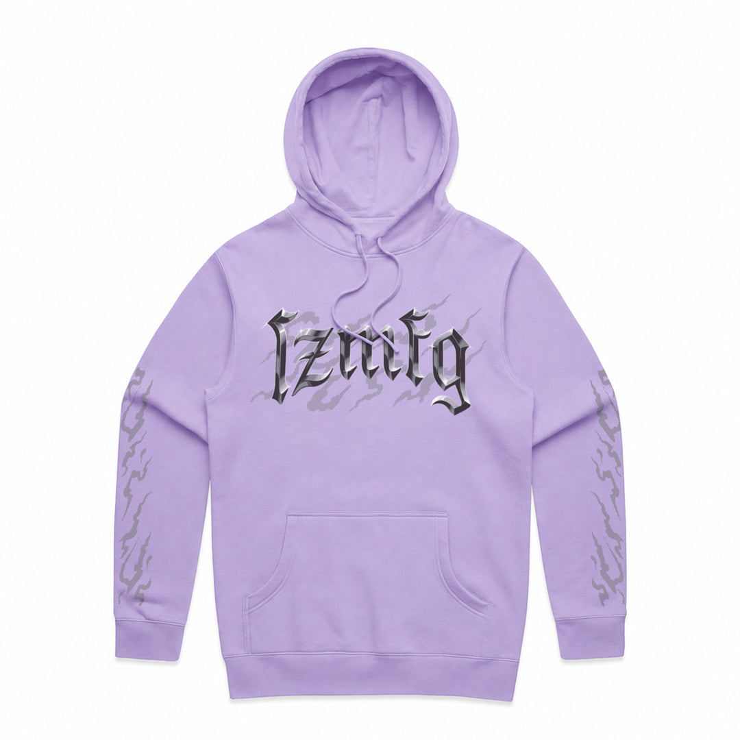Gothic Chrome Hoodie | Mauve
