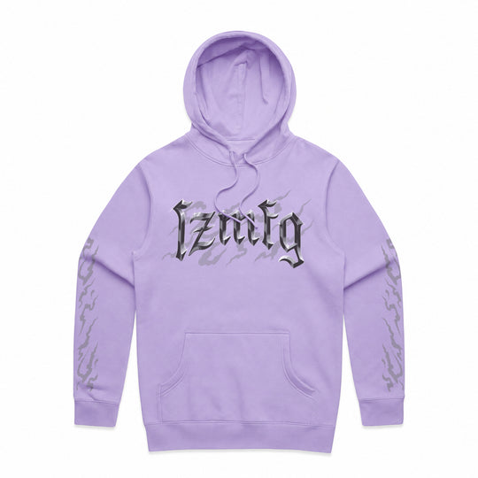 Gothic Chrome Hoodie | Mauve