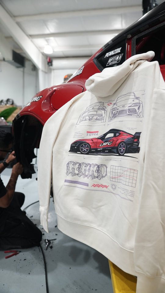 A90 Supra Heavy Hoodie