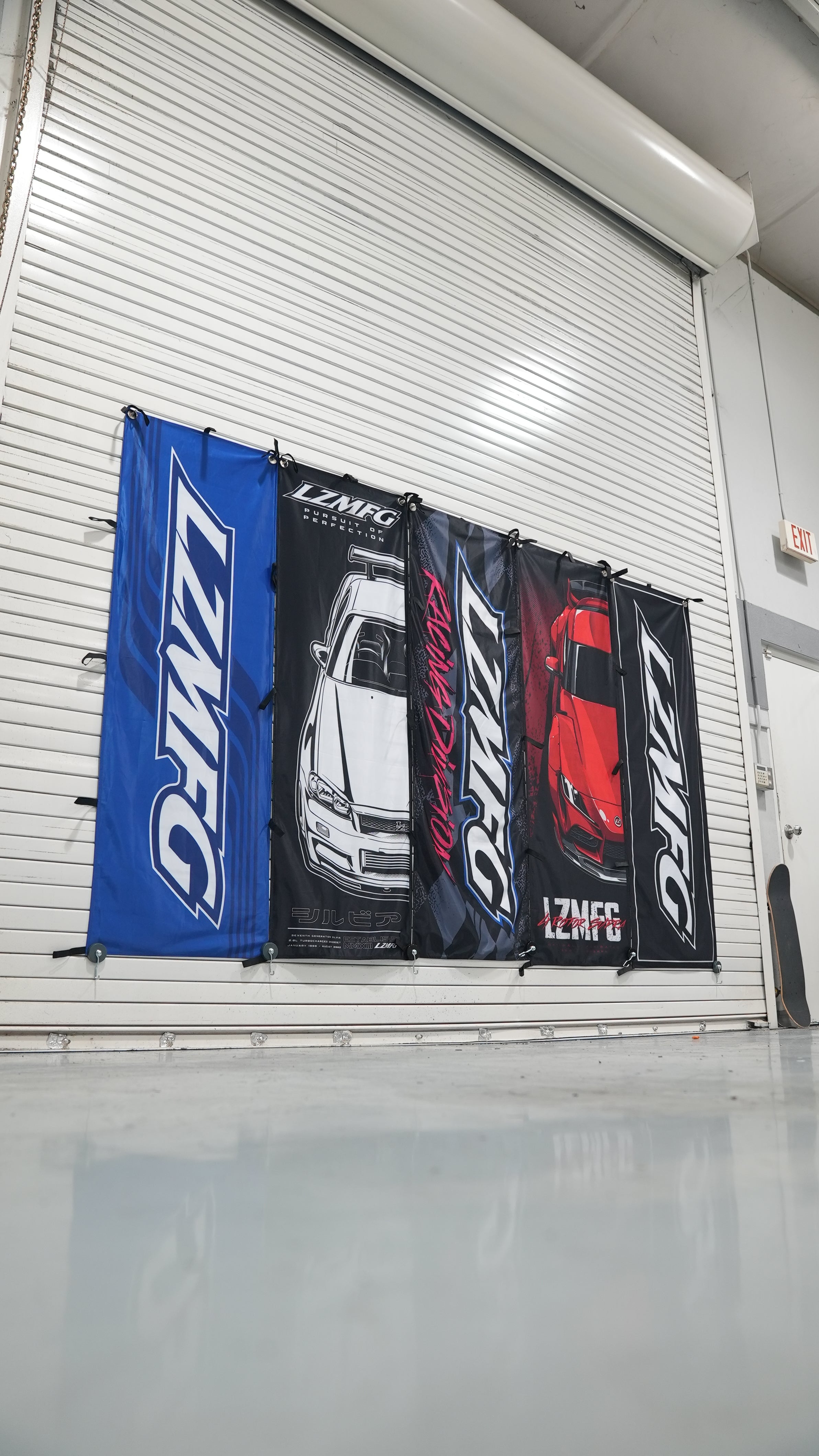 モランページ LZ Nobori Flag (Black) – LZMFG