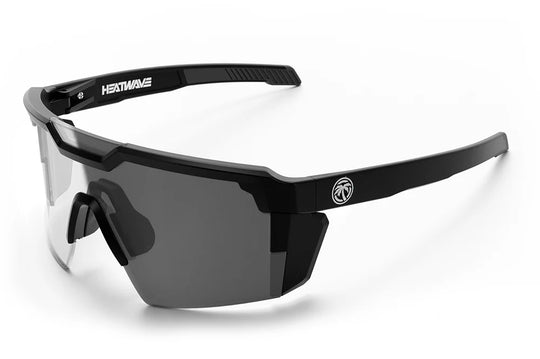 Future Tech Sunglasses: Black Frame Photochromic Lens Z87