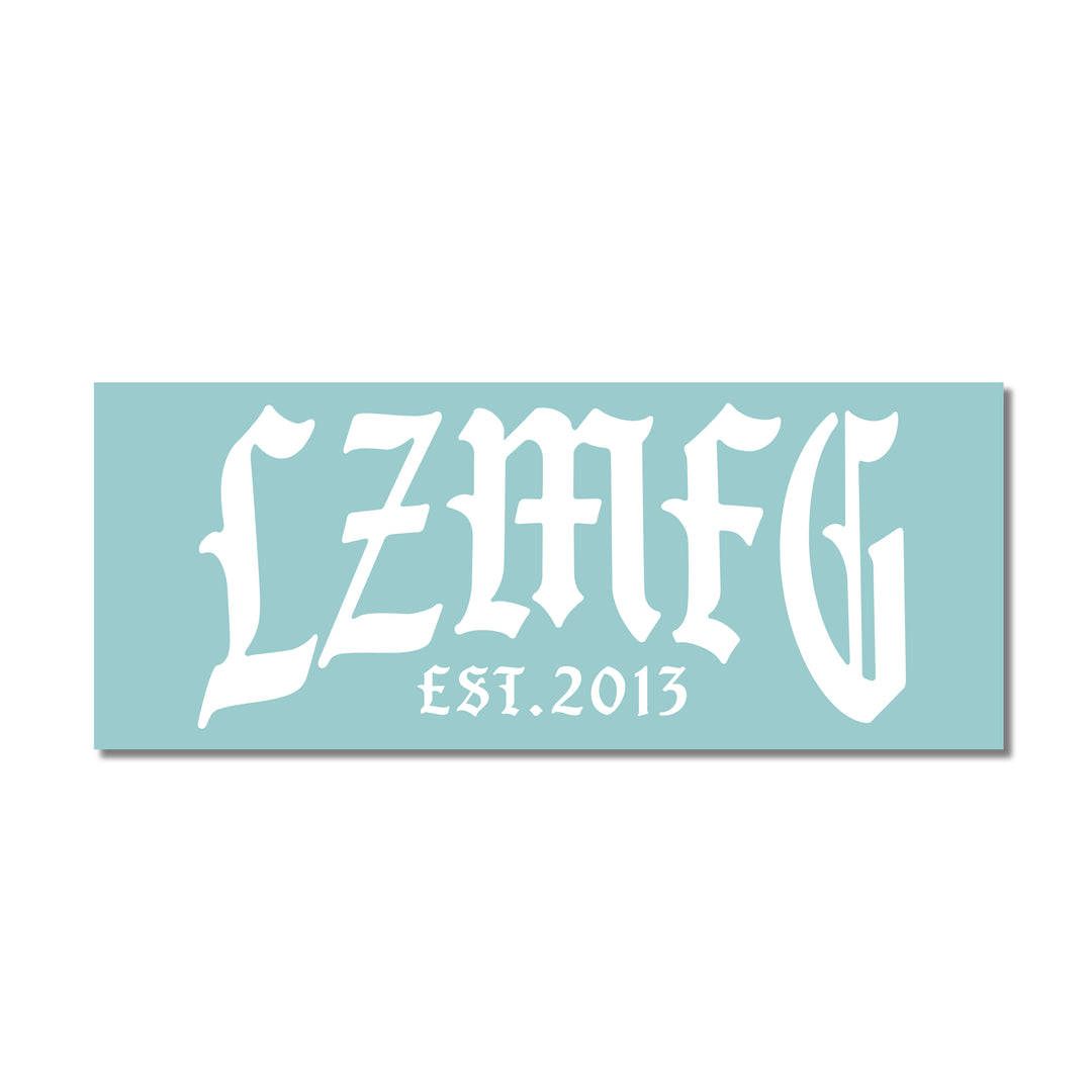 Gothic Vinyl Die Cut Sticker