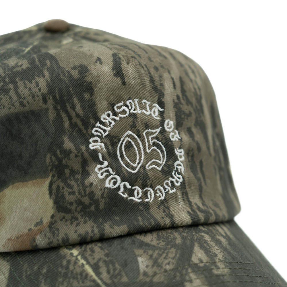 Blackletter Crest Hat: Camo