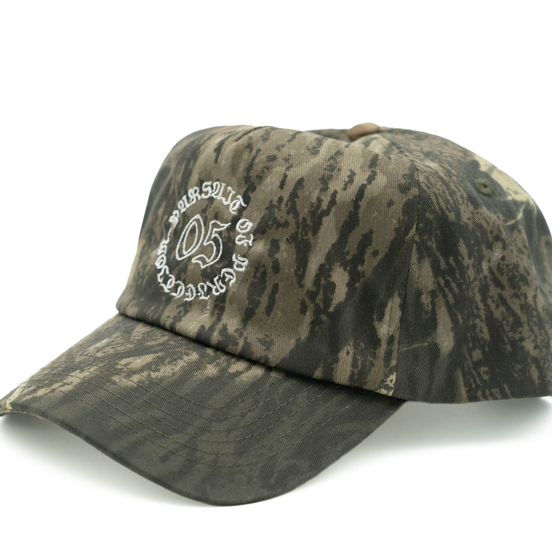 Blackletter Crest Hat: Camo