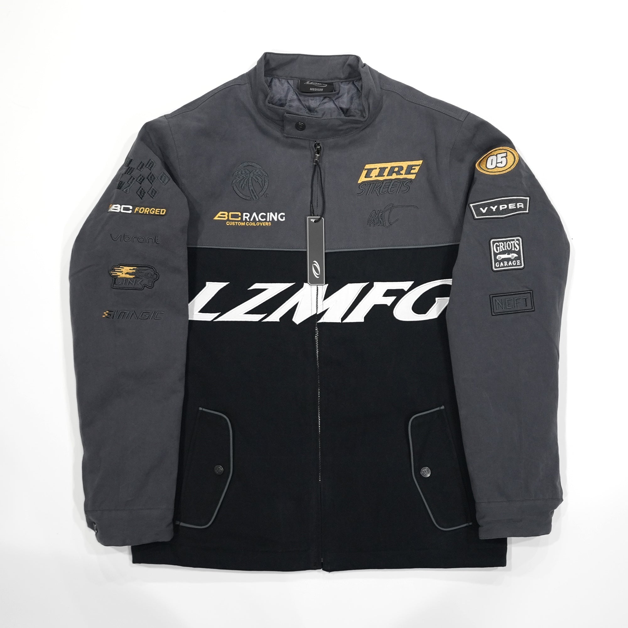 Heritage Race Jacket: Asphalt – LZMFG