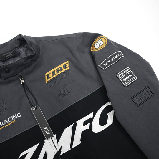 Heritage Race Jacket: Asphalt