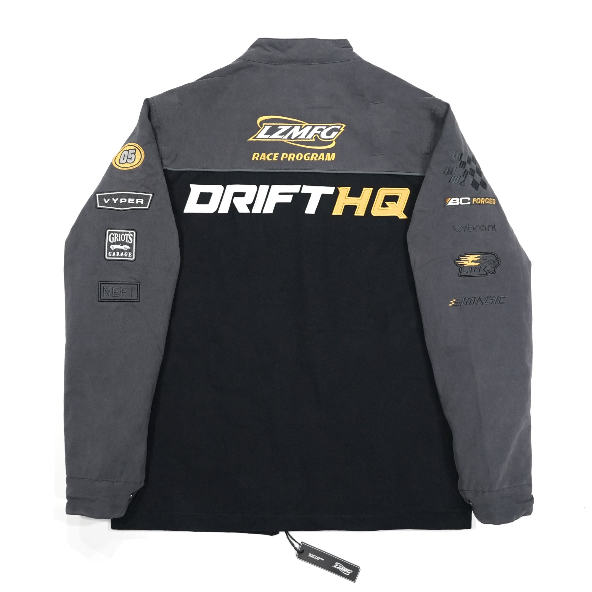 Heritage Race Jacket: Asphalt – LZMFG