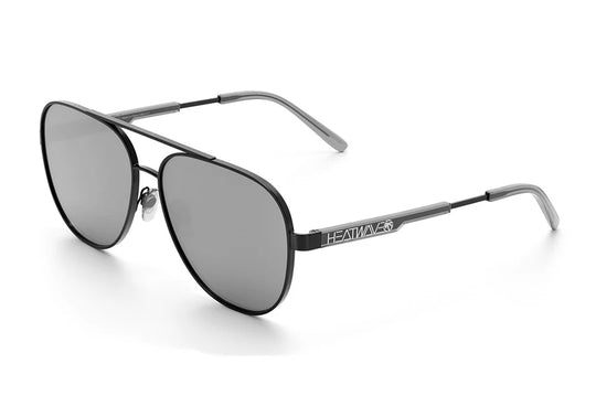 Heatwave Incline Sunglasses: Satin Black