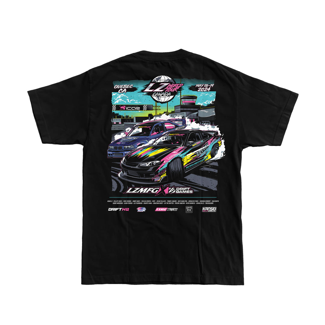 Official LZ World Tour Canada Tee