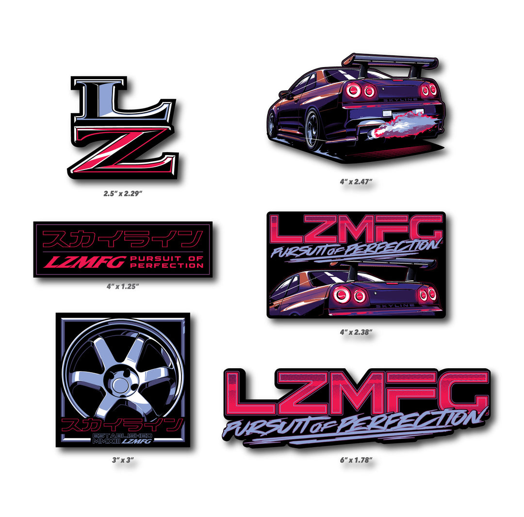 Lfm Sticker Stickers – LZMFG