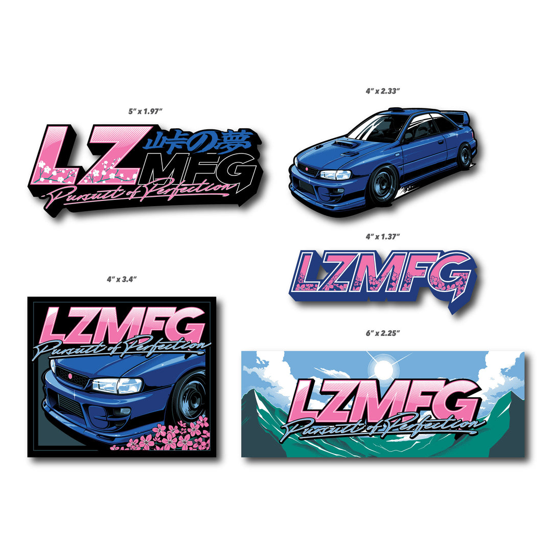 Touge Dreams Sticker Pack