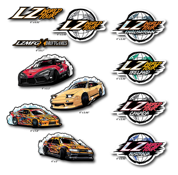 FA Class Photo Sticker Pack 13種セット LZ-2024-Wolrd-Tour-Sticker-