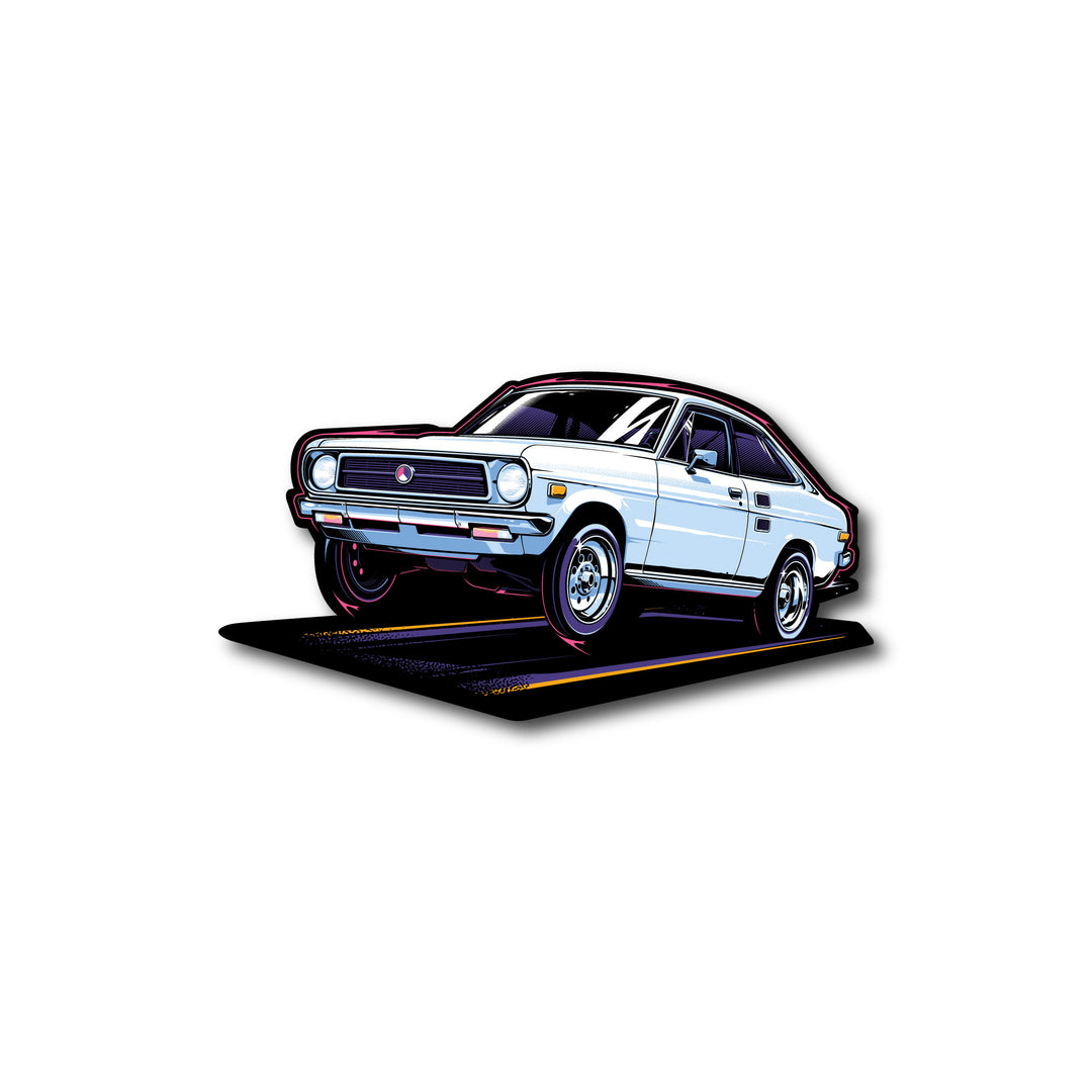 Blanquito Datsun Sticker