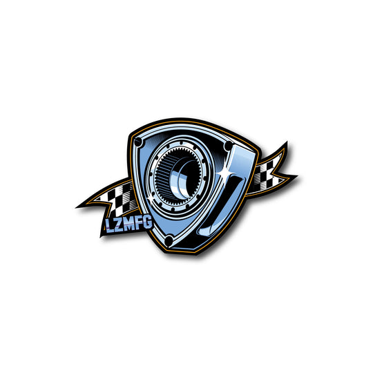 Blanquito Rotary Sticker – LZMFG
