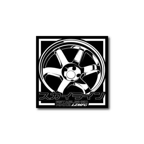 GTR Wheel Sticker