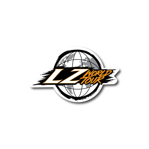 LZ World Tour Logo Sticker