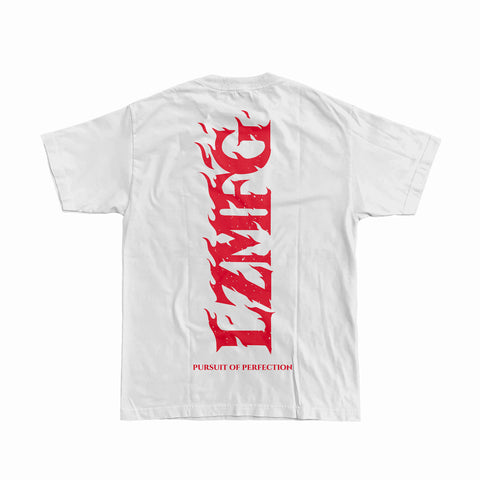 Up In Flames Tee (White)