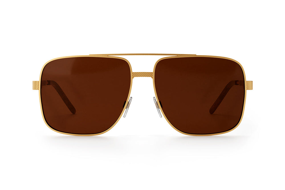 Nimitz Sunglasses: Tortoise Brown Lens