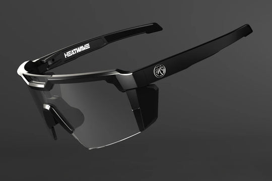 Future Tech Sunglasses: Black Frame Photochromic Lens Z87