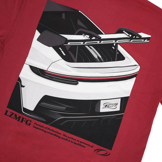 RS Heavyweight Tee - Cardinal
