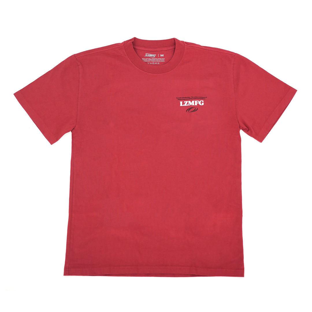 RS Heavyweight Tee - Cardinal