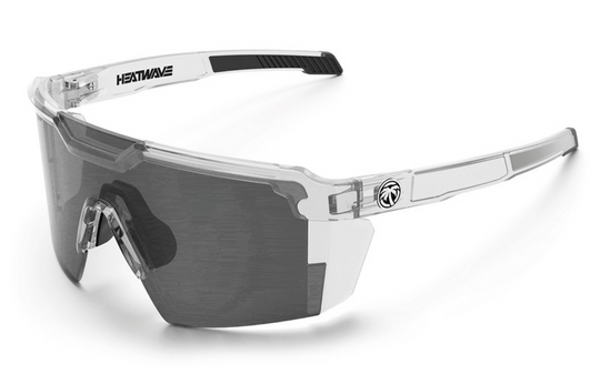 Heatwave Future Tech Photochromic Sunglasses: Vapor Clear Frame