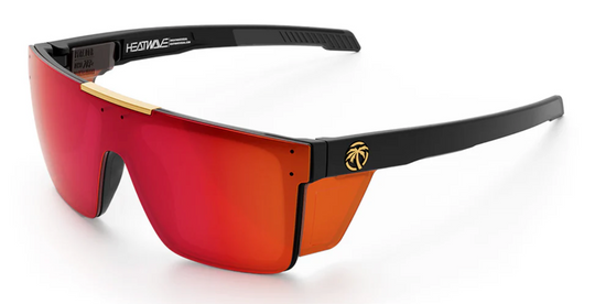 Heatwave Performance Quatro Sunglasses: Red/Orange Z87+