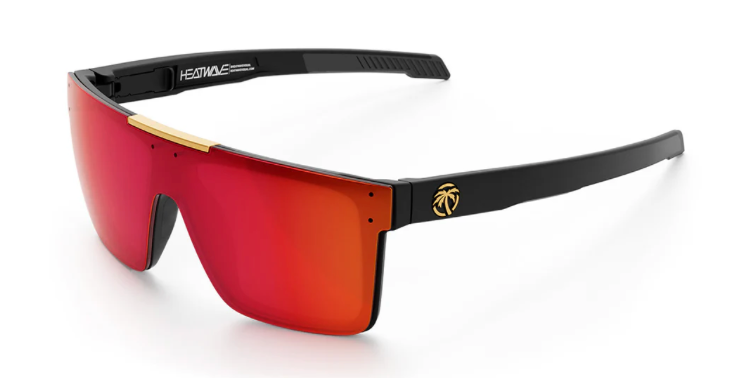 Heatwave Performance Quatro Sunglasses: Red/Orange Z87+ – LZMFG