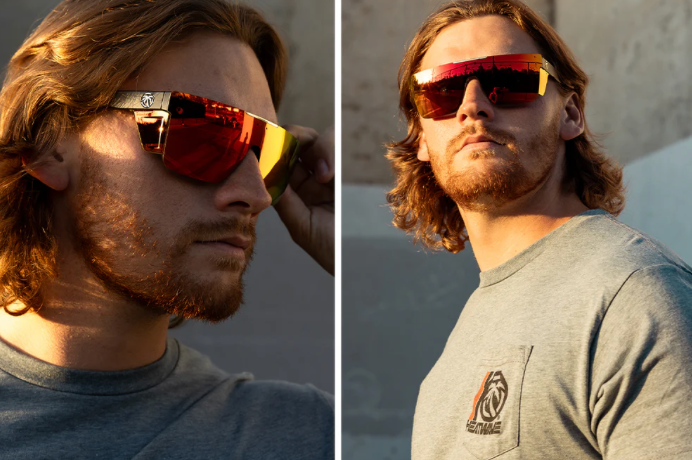 Heatwave Performance Quatro Sunglasses: Firestorm Z87+ – LZMFG Heatwave Performance Quatro Sunglasses: Firestorm Z87+ – LZMFG
