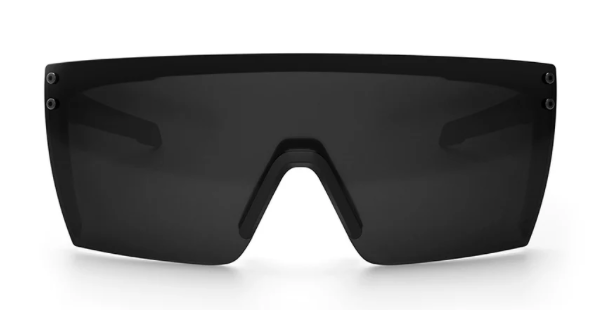 Heatwave Performance Lazer Face Sunglasses: Black Z87+