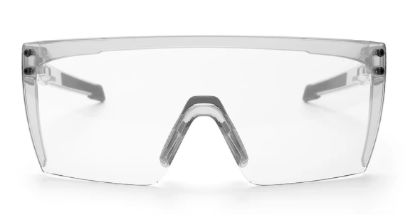 Heatwave Performance Lazer Face Sunglasses: Anti-Fog Clear Lens Z87+