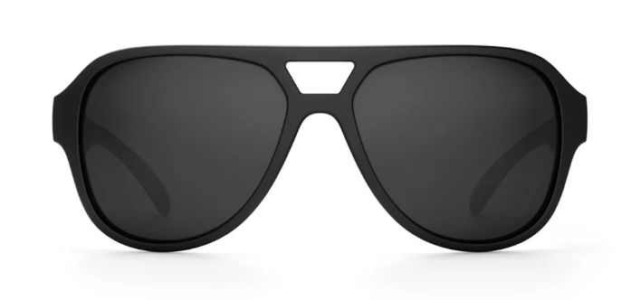 Heatwave Supercat Sunglasses: Black