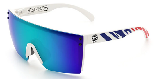 Heatwave Lazer Face Sunglasses: Fireblade RWB Z87