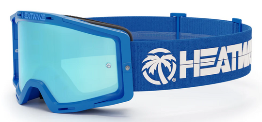 Heatwave MXG-250 MOTO GOGGLE - BILLBOARD ICON Acrtic Flash