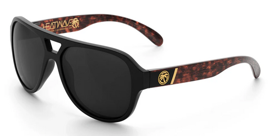 Heatwave Supercat Sunglasses: Woodgrain Customs