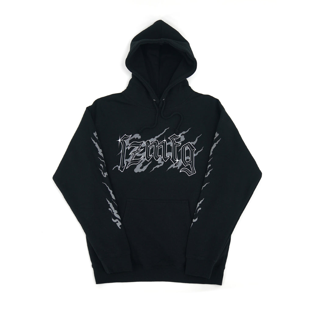 Gothic Chrome Hoodie | Black – LZMFG