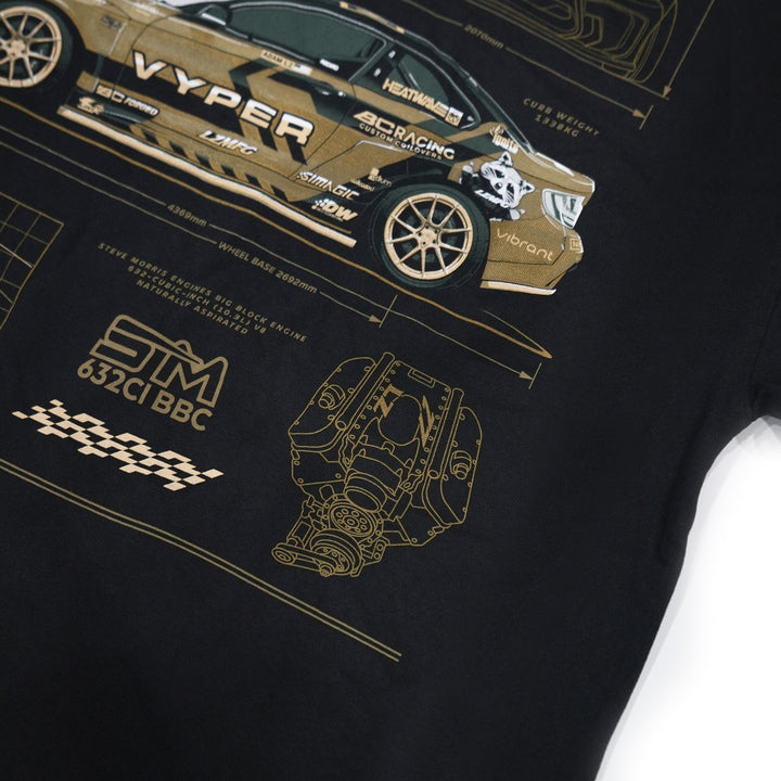Big Block F22 Heavyweight Tee